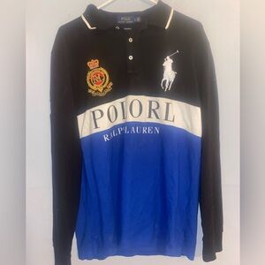 Men's Ralph Lauren Big Logo Black Polo Shirt